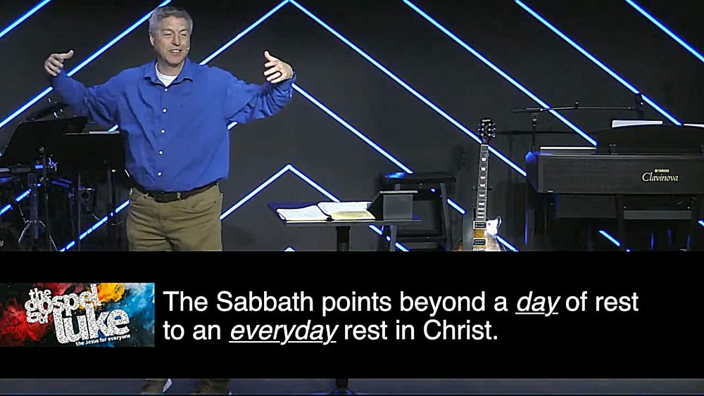 The Sabbath and the Savior Image