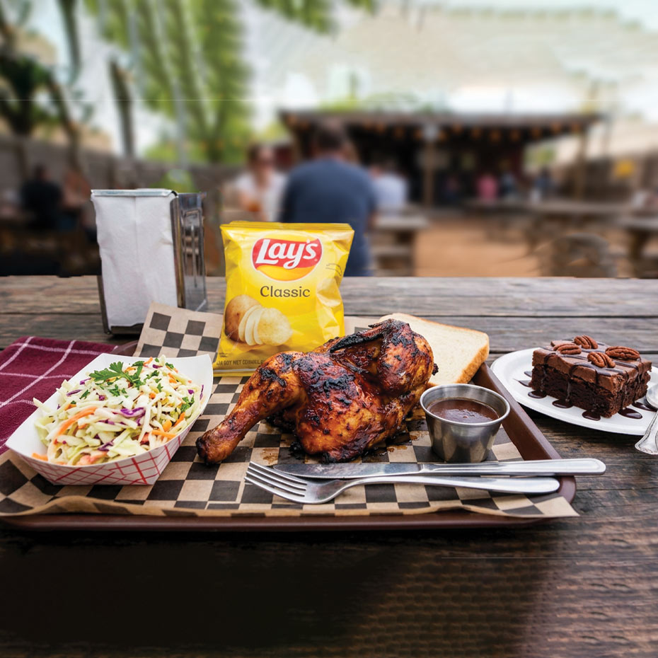 BBQ Dinner Plate